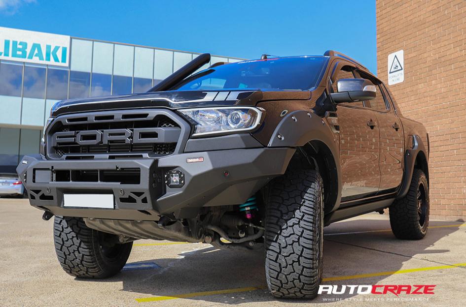FORD RANGER HURRICANE MATTE BLACK
